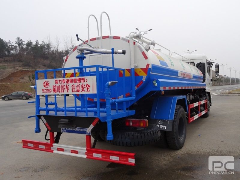 東風(fēng)天錦12噸灑水車（工作平臺）.jpg